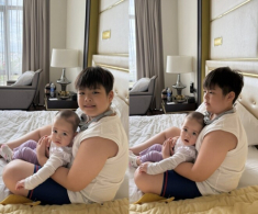 Sao Việt 24h: Nhật Kim Anh khoe ảnh 2 con, ái nữ lai được nhận xét nhìn “lớn tuổi” hơn anh trai chung nửa huyết thống