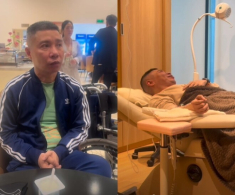 Sao Việt 24h: Vợ trẻ Công Lý tiết lộ làm việc ngày đêm để có tiền cho chồng sang Nhật Bản chữa bệnh