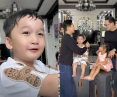 Thanh Đoàn xúc động khi con trai Hà Trí Quang hỏi sao đi hoài không ở nhà, thấy may vì có ông bà nội chăm giúp