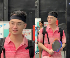 Thiếu gia Đức Phạm được khen mặt “búng ra sữa” hậu ly hôn Diệp Lâm Anh, thân thiết Á hậu kém 8 tuổi trên sân pickeball