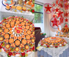 Vân Trang bày heo quay dọn thôi nôi cho con trai trong biệt thự 1.000m2, quý tử được kỳ vọng nối nghiệp bố đại gia