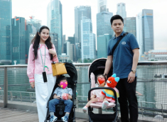 Vợ Phan Thành xách túi 600 triệu đồng đi du lịch