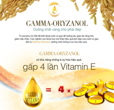Gamma-Oryzanol – Dưỡng chất vàng cho phái đẹp