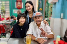 Gu mặc của vợ nghệ sĩ Việt Anh