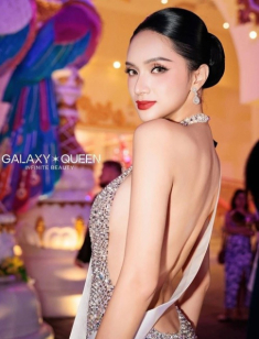 Hình ảnh Hương Giang ở Miss Universe 2025 gây chú ý
