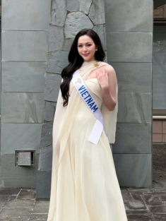 Kiều Duy đẹp ngọt ngào ở Miss International 2025
