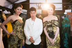 Ngọc Hân vai trần gợi cảm ngày lạnh