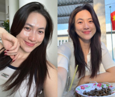 “Ngọc nữ trăm tỷ” Vbiz có mặt mộc “cực phẩm”, da căng bóng phát mê nhờ chăm uống “vàng lỏng của người nghèo”