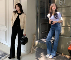 Nhờ công thức 2 quần - 2 váy, tôi mang giày bệt mà dáng vẫn gọn gàng, tổng thể trông cao ráo hơn hẳn