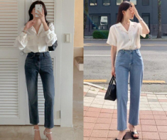 Quần jeans ống đứng đúng là “bí kíp” của dân công sở, 10 kiểu phối giúp chị em “lên đời” trong vòng “một nốt nhạc”