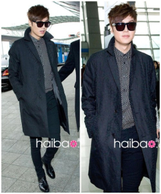 Soi phong cách thời trang sân bay “tủ” của Lee Min Ho
