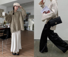 Tại sao người sành ăn mặc luôn chọn áo len lớn hơn 1 cỡ? Bí quyết giúp chị em thu gọn vóc dáng chính là đây