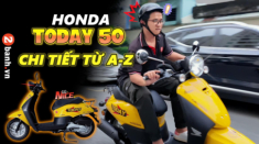 [Video] Honda Today 50 thế hệ mới vừa về Việt Nam - Đi thử mới thấy vì sao xe này hot đến thế!