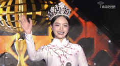 Ý nghĩa đặc biệt đằng sau trang phục final walk của hoa hậu Thanh Thủy tại đêm chung kết Miss International 2025
