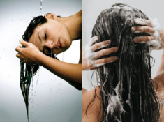 Nên cúi xuống hay ngửa ra sau khi gội đầu? Đây là cách gội giúp tóc mỏng thưa ngày càng dày bồng bềnh