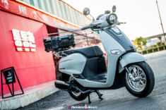Honda Giorno độ Touring tinh tế - Khi xe tay ga nhỏ cũng có chất chơi riêng