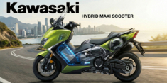 Kawasaki hé lộ việc lột xác Ninja 7 Hybrid thành Maxi-scooter?