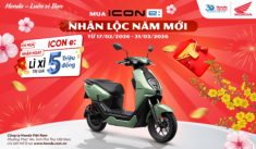 Lì xì đầu xuân, Honda Việt Nam ưu đãi đặc biệt 5 triệu đồng khi mua Honda ICON e: