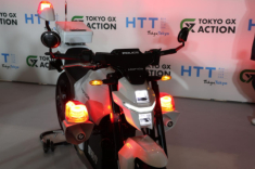 Siêu mô tô điện Honda WN7 ra mắt phiên bản xe cảnh sát tại Nhật Bản