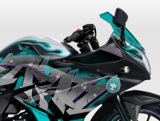 Suzuki bắt tay Hololive - GSX250R Chihaya Remix ra mắt chỉ có 1 chiếc trên đời!