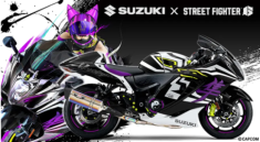 Suzuki trình làng Hayabusa lấy cảm hứng từ Street Fighter 6: Khi chim ưng thần tốc hóa thân Juri