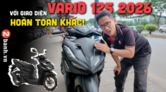 [Video] Đánh giá chi tiết Honda Vario 125 2026 với thiết kế mới vừa cập bến thị trường Việt