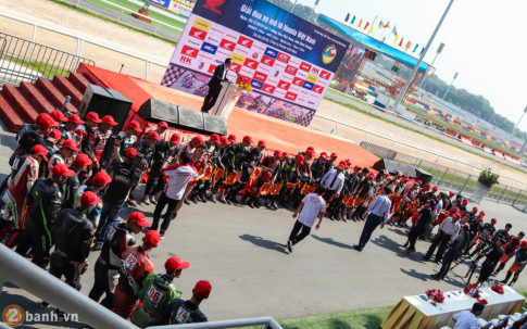 Honda Việt Nam mở màn Giải đua xe Mô tô toàn quốc năm 2018 tại trường đua Đại Nam