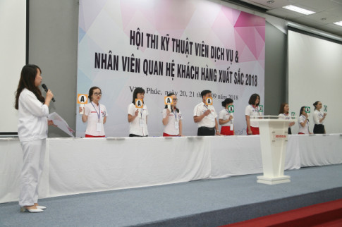 Honda Việt Nam tổ chức Hội thi Kỹ thuật viên Dịch vụ 