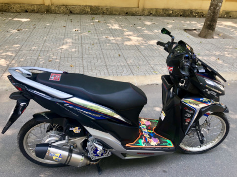 Vario 2018 150cc của một Anh chủ Bánh Tráng tại Tây Ninh , Sở hữu dàn đồ chơi đậm chất Indonesia