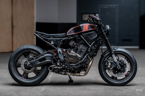 Yamaha XSR700 độ - Tùy chỉnh đặc biệt đến từ IRONWOOD MOTOR MOTORCYCLE
