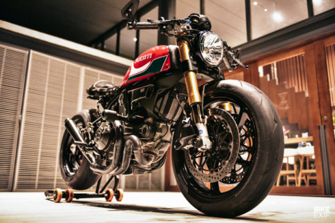 Ducati Scrambler độ ấn tượng từ nhà thiết kế Honda R 