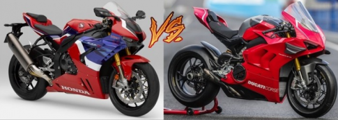 So sánh Honda CBR1000RR-R SP vs Ducati Panigale V4 R - 2 kẻ rối loạn ngai vàng WSBK