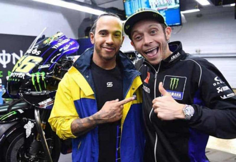 Valentino Rossi đua xe F1 và Lewis Hamilton sáp nhập với MotoGP vào tháng 12 này